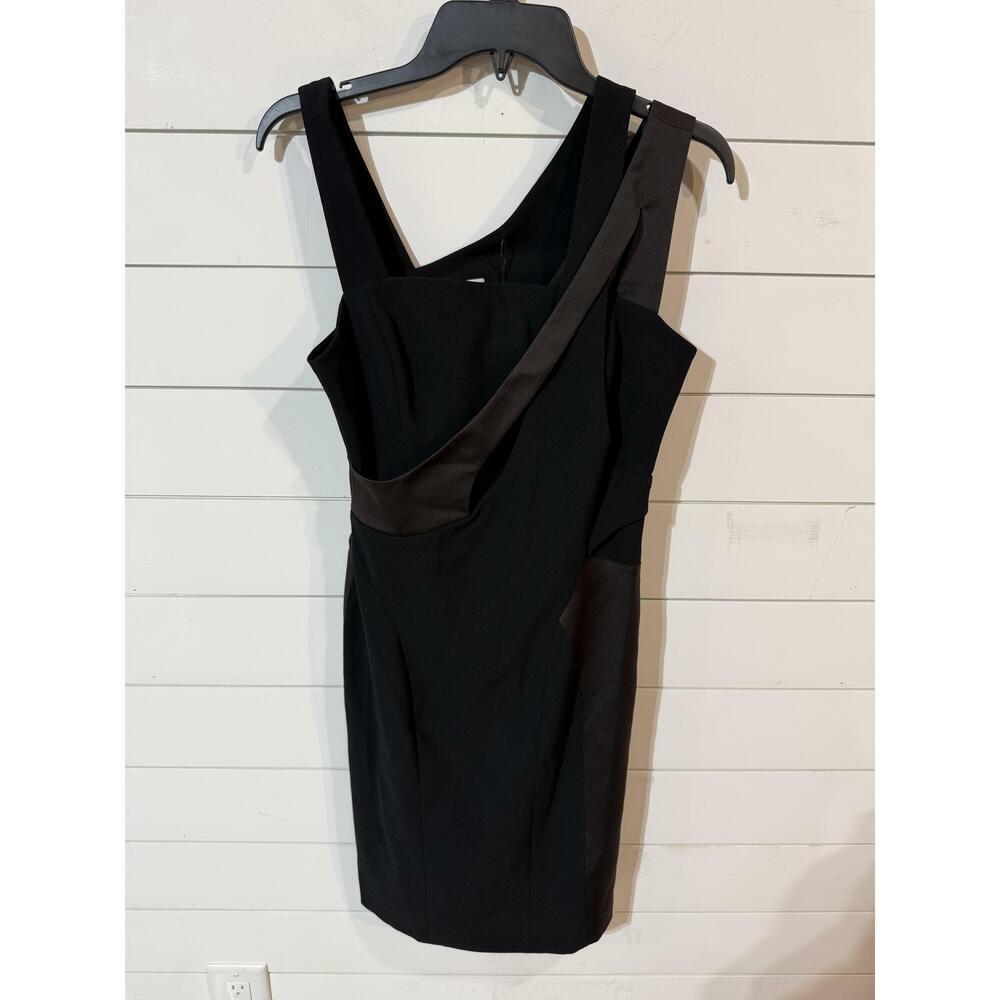 Nue by Shani Women's Black Strappy Sheath Dress Size 4 NWT